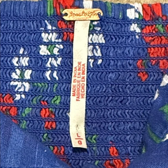 Free People Call Me Baby Blouse in Blue Quartz - Picture 3 of 6